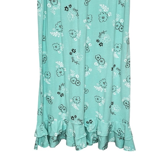 Fresh Produce V-Neck Floral Print Short Sleeve MIDI Dress Sz 20/22 - Picture 6 of 13